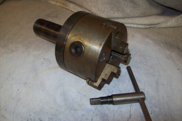 5C mounted 3 jaw chuck