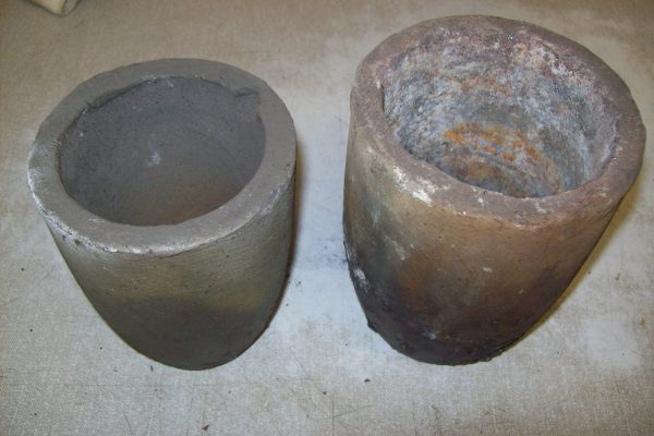 Melting Crucible cups.