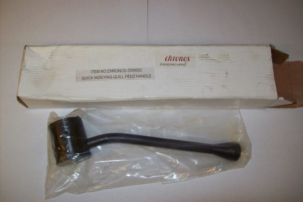Bridgeport Quick indexing quill feed handle.