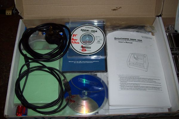Techsoft Rotocamm MDX-40A CNC mill, router, engraver - Image 4