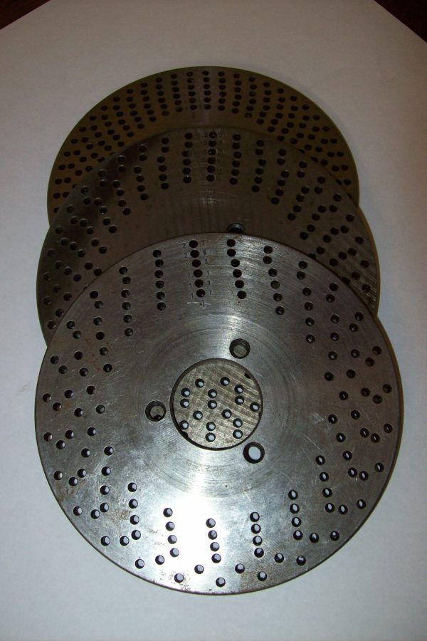 Schaublin 116mm dividing plates