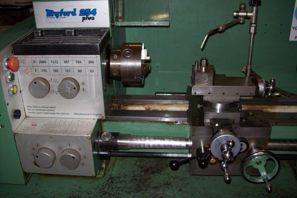Myford 254 Plus with D-13 Camlock chuck fitting - Image 3