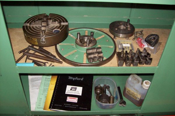 Myford 254 Plus with D-13 Camlock chuck fitting - Image 5