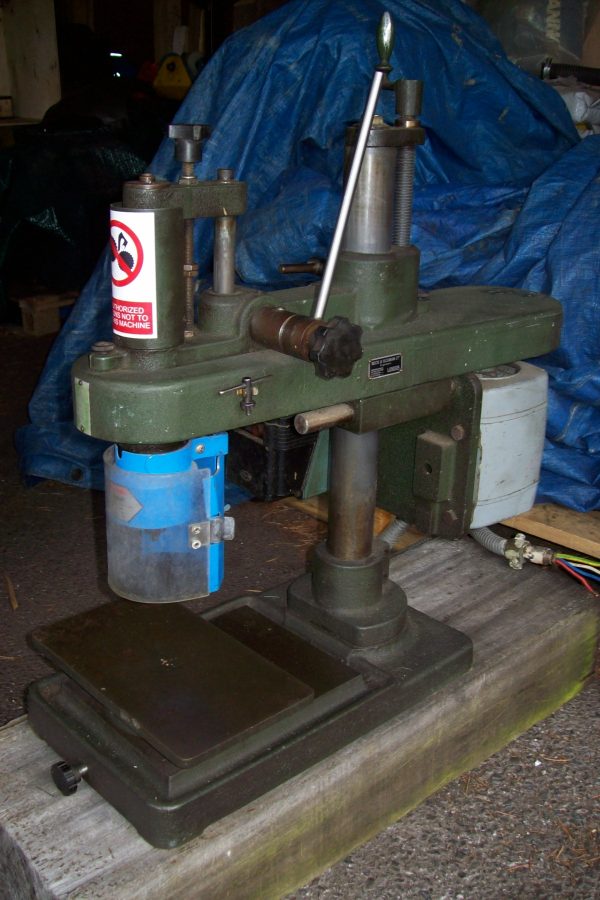 Buck & Hickman High Speed bench drill