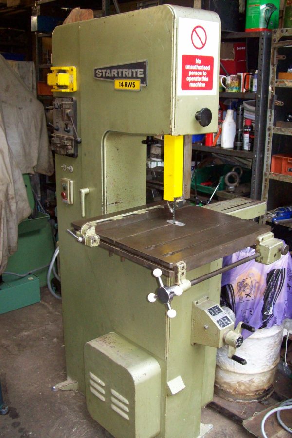 Startrite 14RWS vertical bandsaw