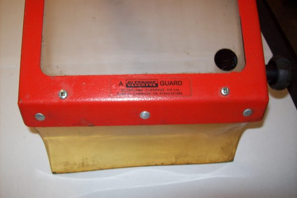 Cleervue chuck guard to suit Medium/Large lathe. - Image 2