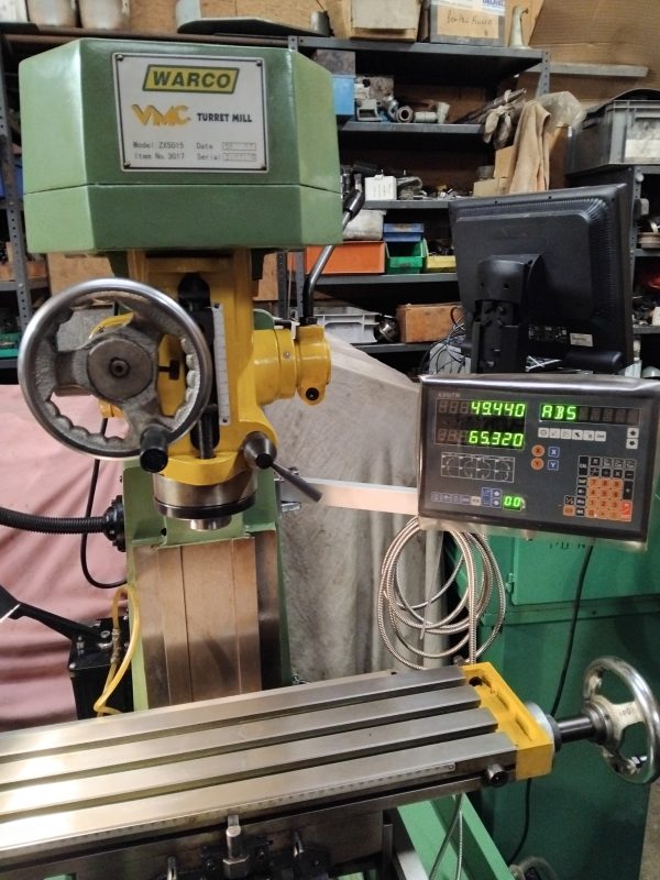 Warco VMC with Newton Tesla Vari speed 240V - Image 3