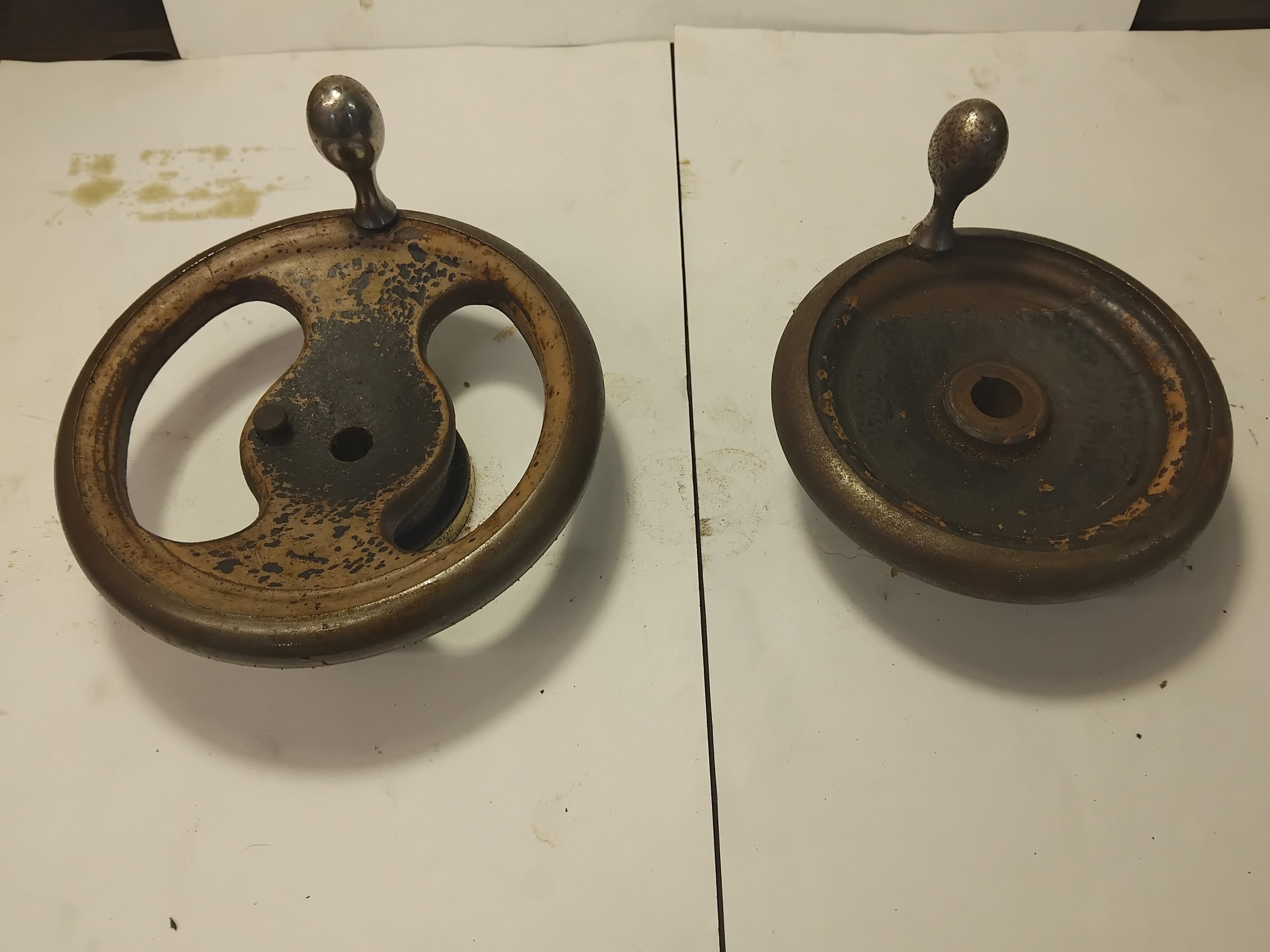 Hardinge HLV-H Apron and tailstock handles