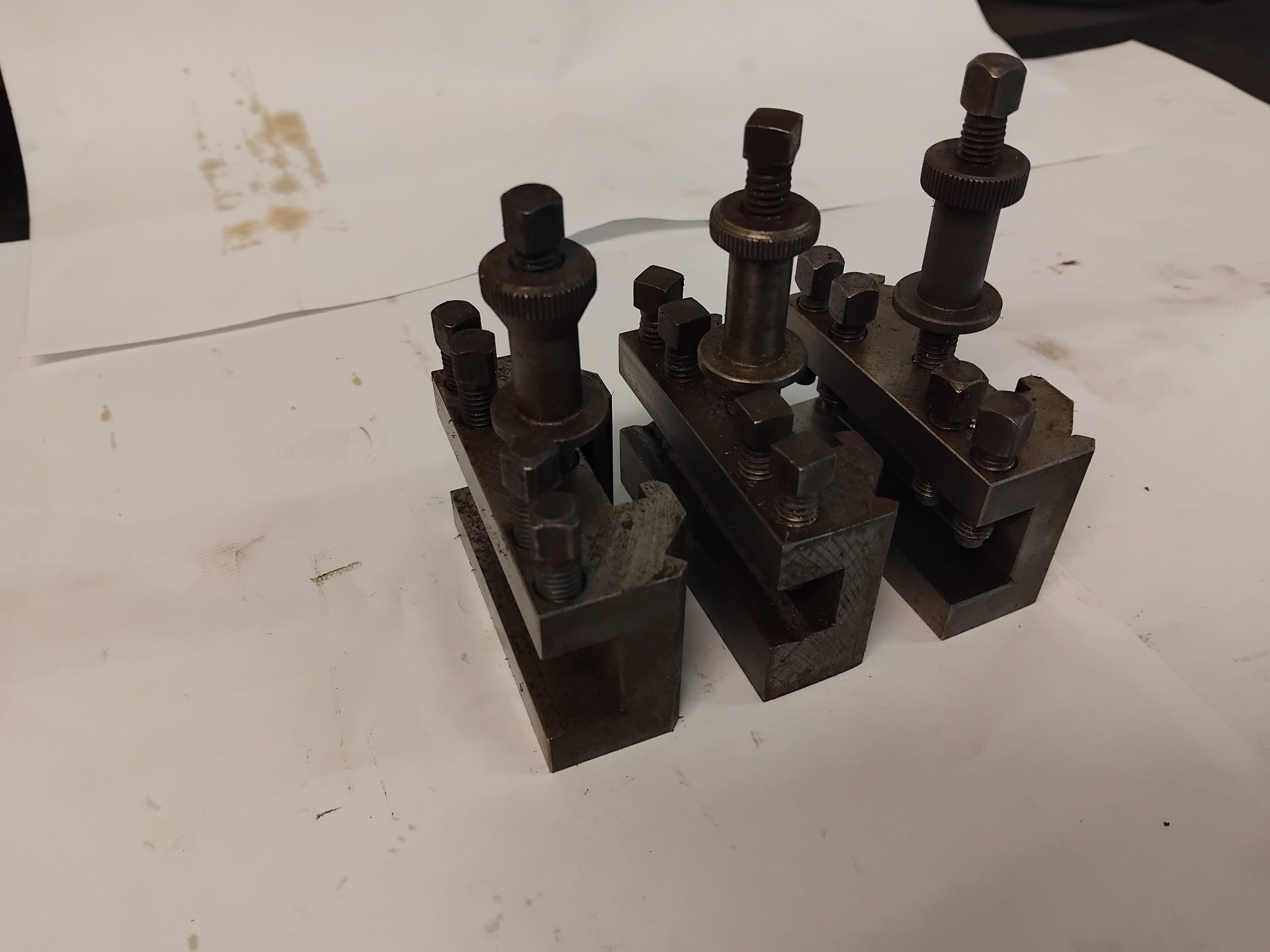 3 x Dickson/Bison T1 tool holders