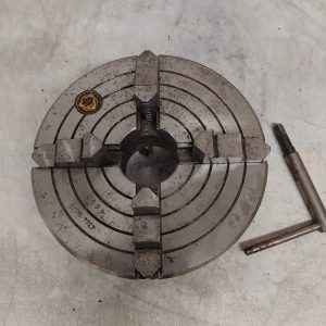 Bison D1-3 camlock, 160mm independent 4 jaw chuck
