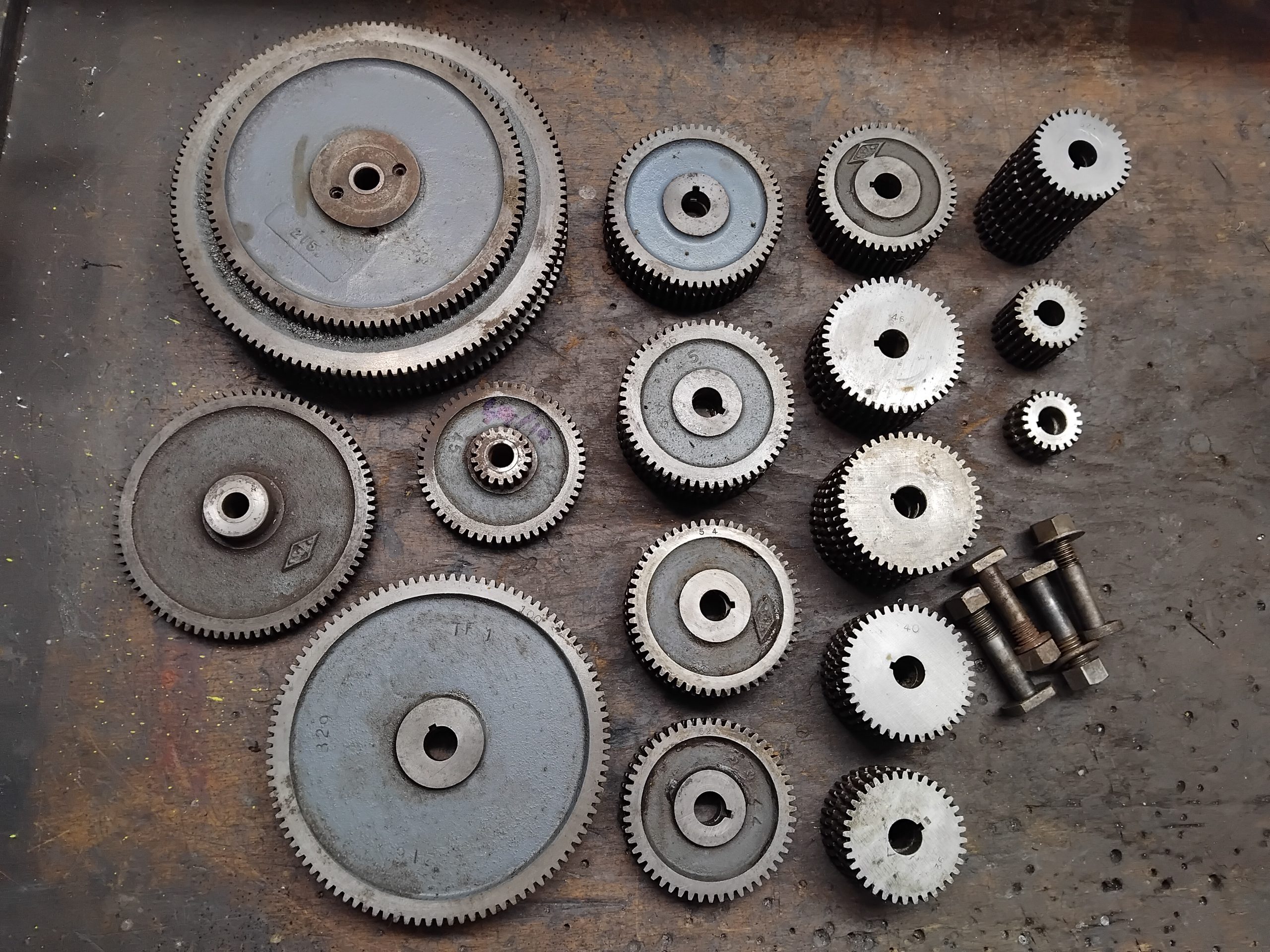 Boxford change gears