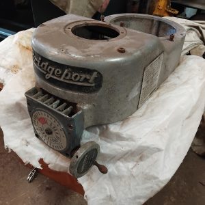 Bridgeport Mill Vari-speed head top Ali casting.
