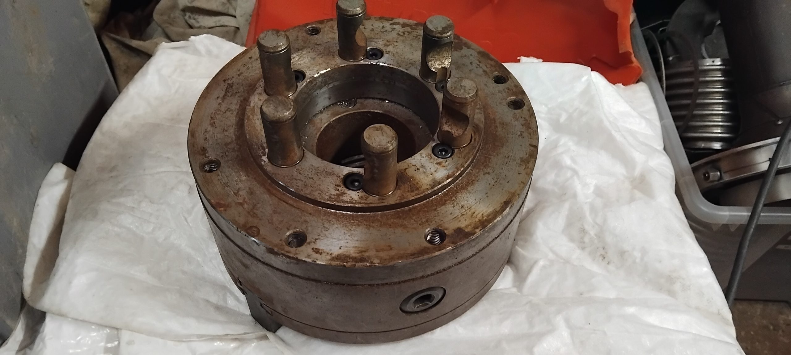 D1-6, 250mm 3 jaw chuck - Image 2