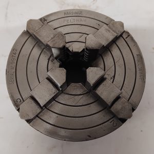 Hardinge HLV-H original 4 jaw chuck