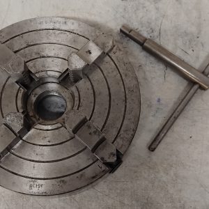 Myford 6 inch Pratt Burnerd 4 jaw independent chuck