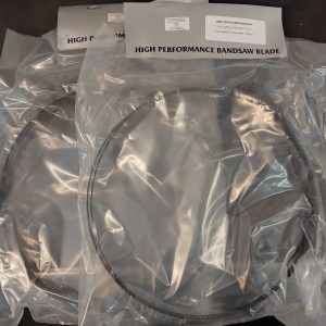 2 x New metal cutting bandsaw blades, 13 x 3302mm