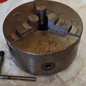D1-3 Bison 200mm 3 jaw chuck