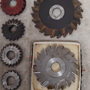 1" bore New Quality HSS horizontal milling cutters.