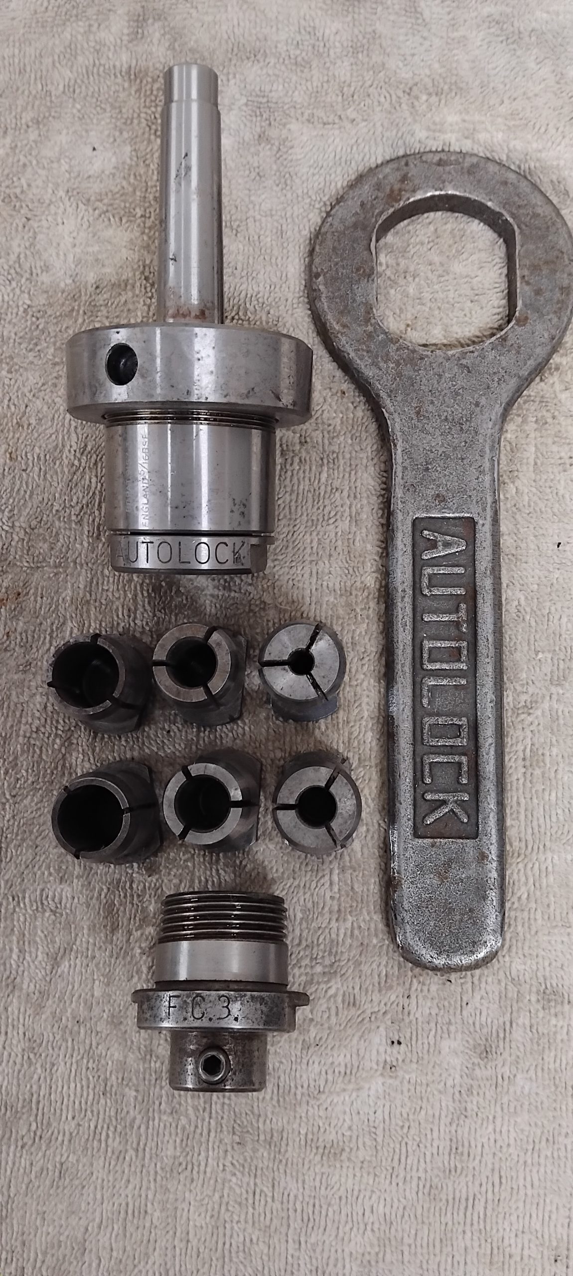 2MT Clarkson Aultolock collet chuck