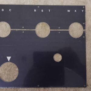 Harrison M300 / Student 2500 New screw cut gearbox front cover plates.