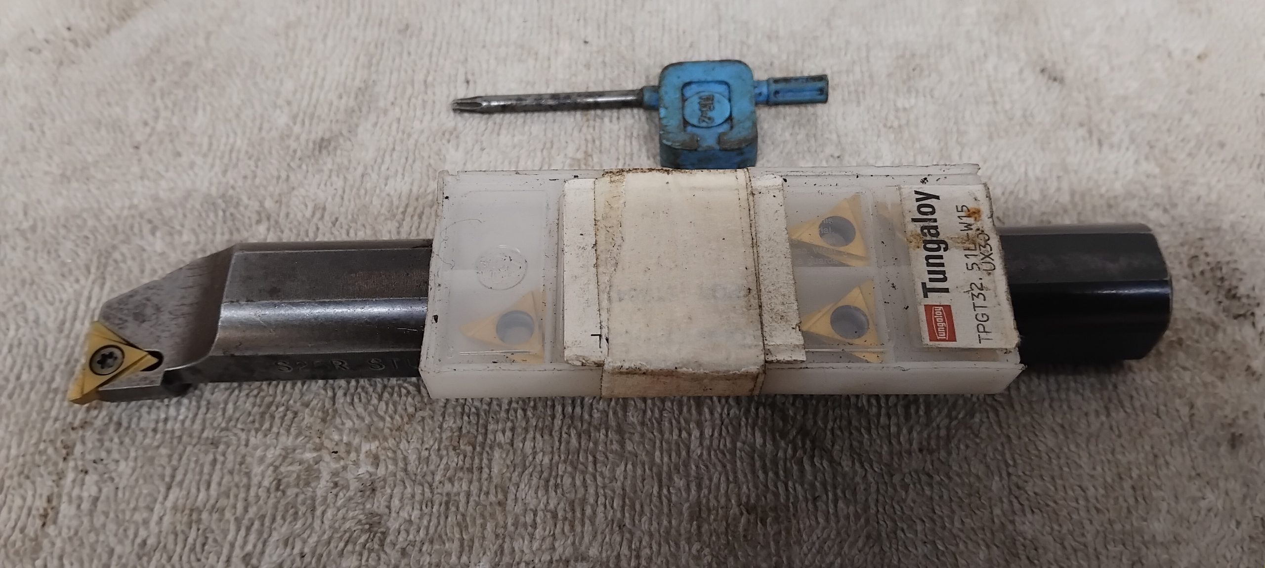 Sandvik 23mm carbide insert boring bar