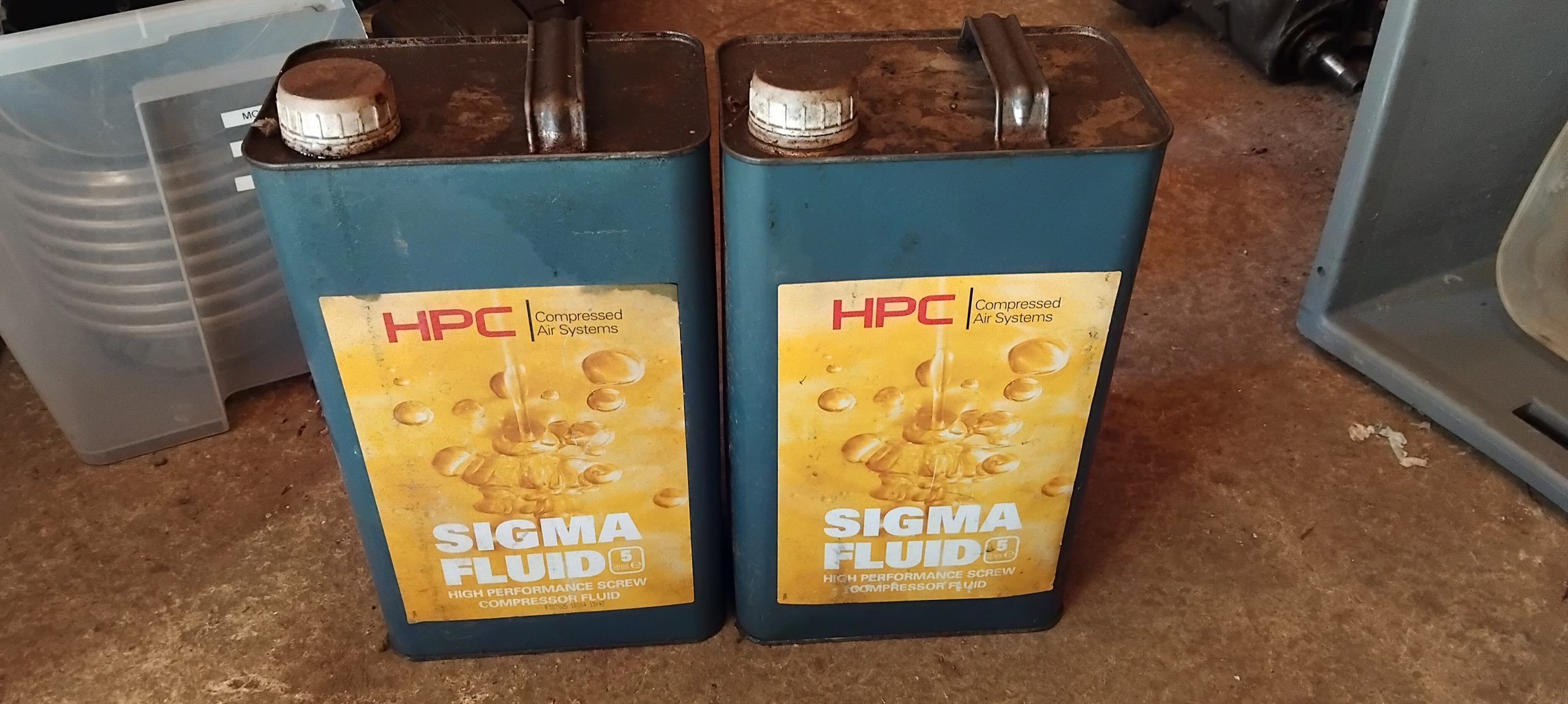 HPC Sigma Screw Compressor oil