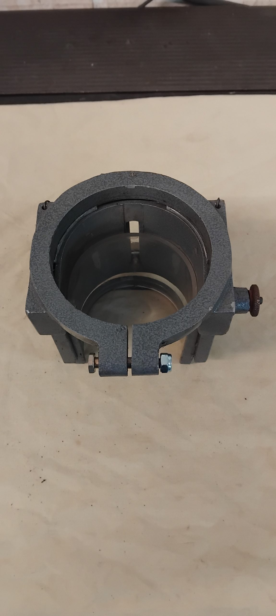 Metal Cleervue Drill press chuck guard with 65 or 92mm clamping collar mount - Image 3